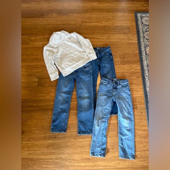 Fall Bundle! NWOT 3 Pair Jeans 1 Hoodie 1 Minecraft T Shirt - Picture 2 of 10